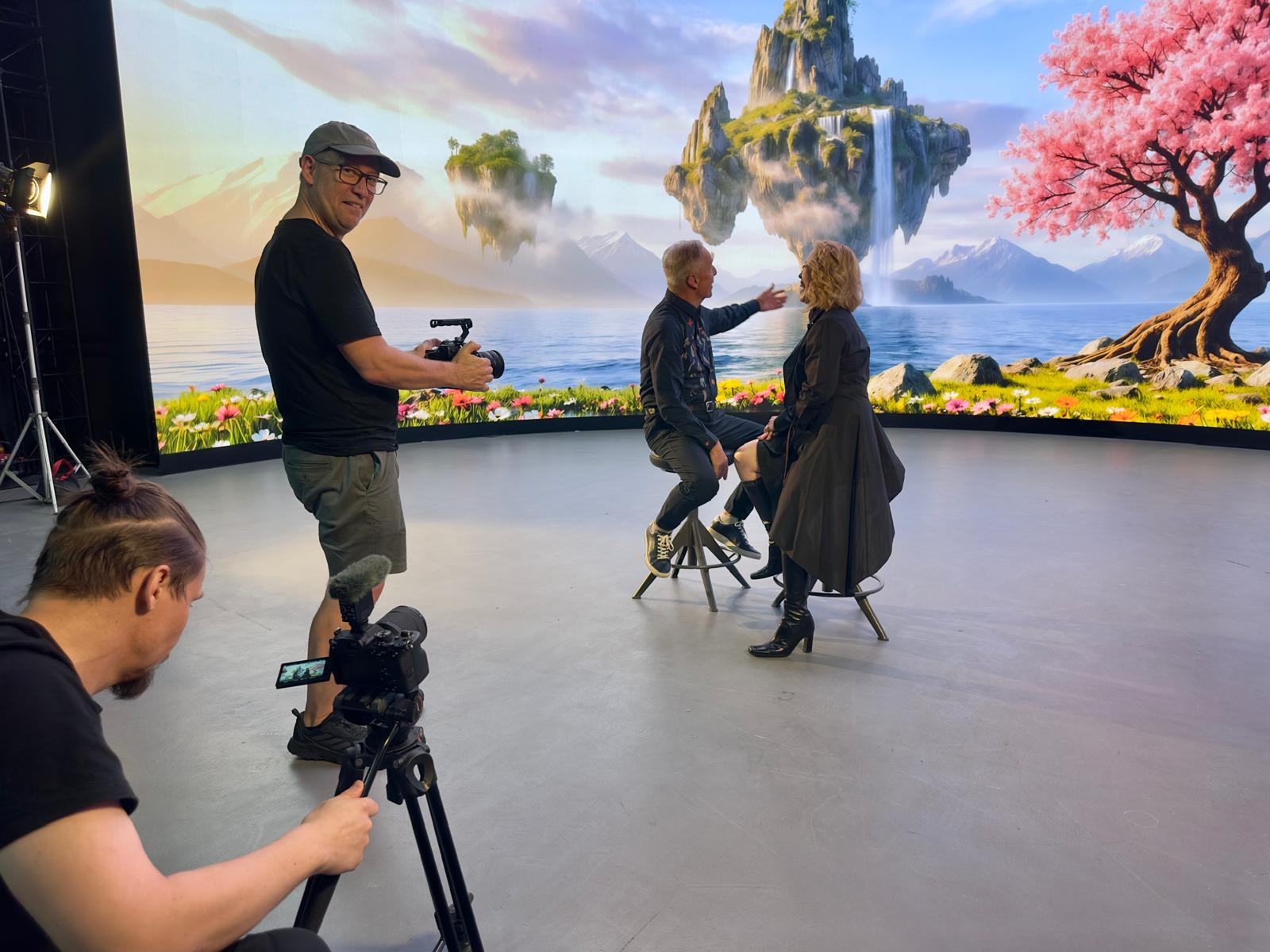 On set — One Create Agency, Bangkok